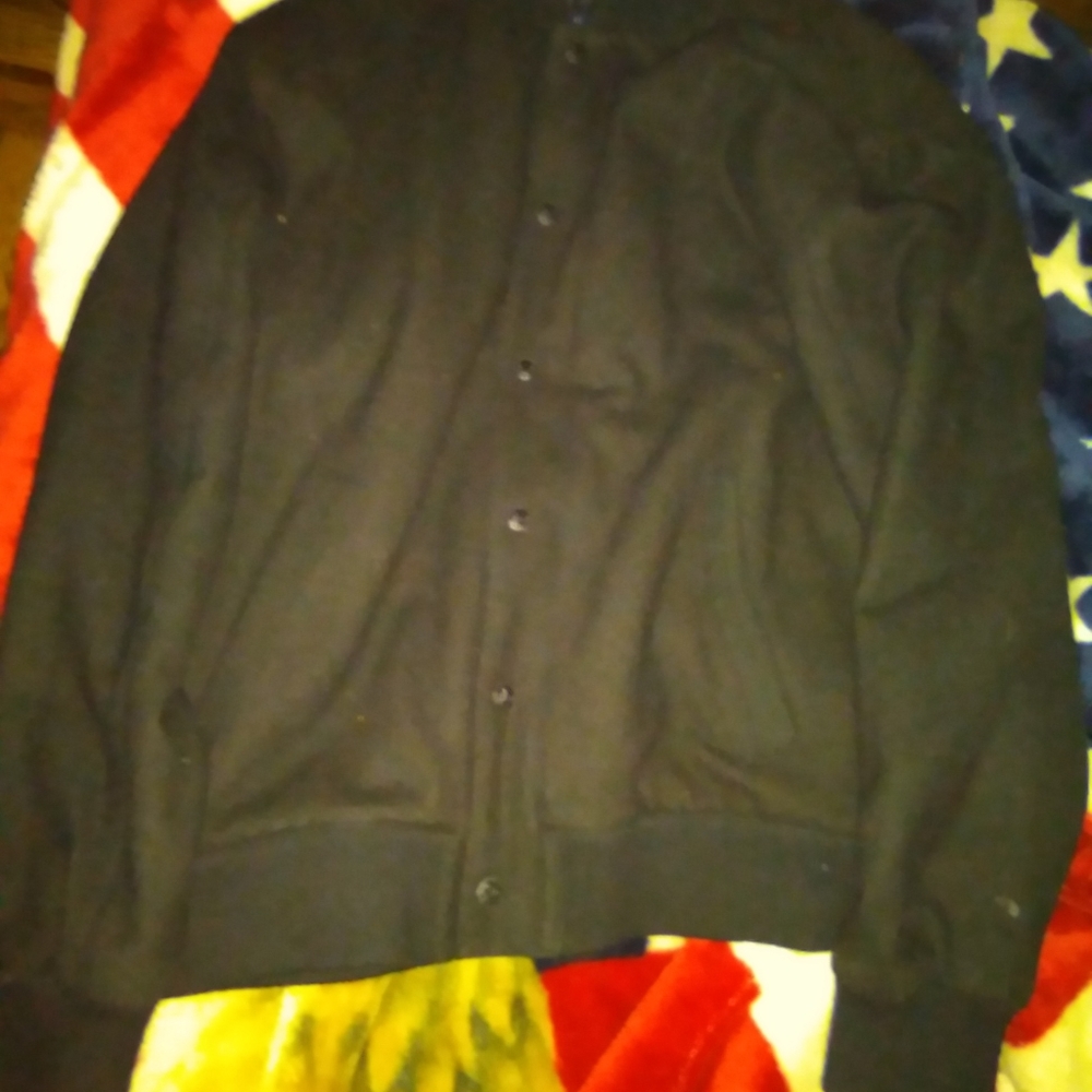 Wool bomber jacket